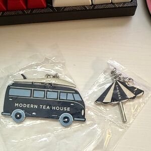 2 Chagee bag charms - brand new!